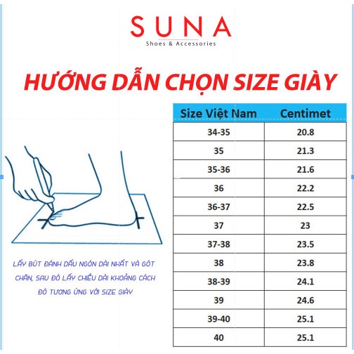 Giày cao gót da bóng kiểu dáng công sở gót vuông 3cm phối nơ SUNA D813