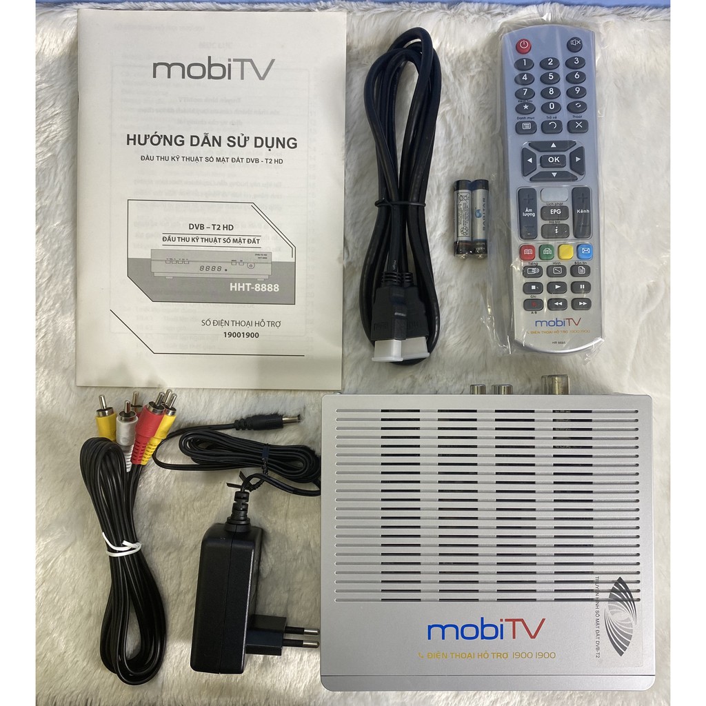 Đầu Thu Mới MobiTV Sử Dụng Anten dvb t2 Tặng Thuê bao 3 tháng Sử Dụng Gói Cao Cấp Thương hiêu avg