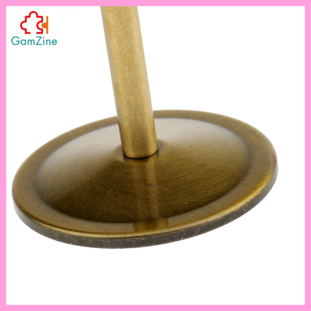 GamZine 3in Mặt Thường Phóng Đại Hình Bầu Dục Đứng Trang Điểm Gương Đồng