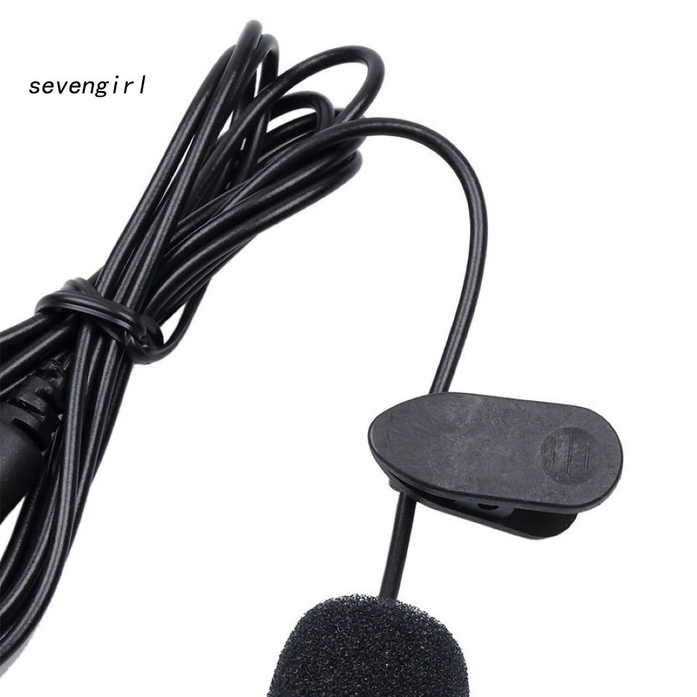 Micro Có Dây Giắc Cắm 3.5mm Thiết Kế Kẹp Cổ Áo Tiện Dụng