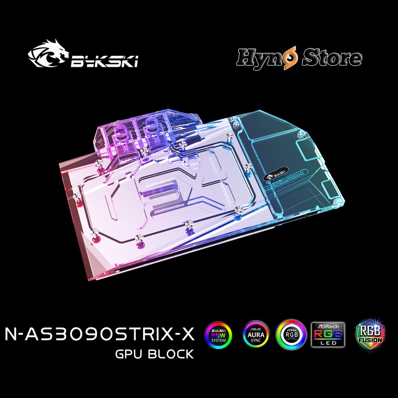 Block tản nhiệt nước ASUS 3080 3090 Strix Hyno Store