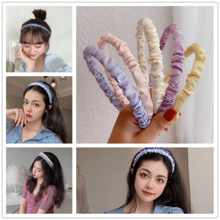 TV2106 [Bb123] Băng Đô Vải Chiffon Phong Cách Hàn Quốc Cho Nữ [TD92]