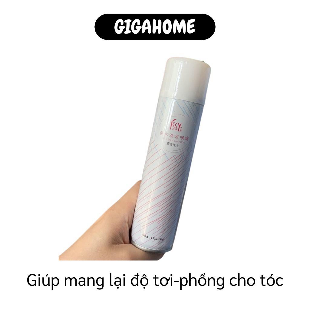 Dầu gội đầu khô  GIÁ VỐN  Chăm sóc tóc - Bình xịt dầu gội khô Issy giúp bạn mau chóng sở hữu mái tóc mượt mà 9303