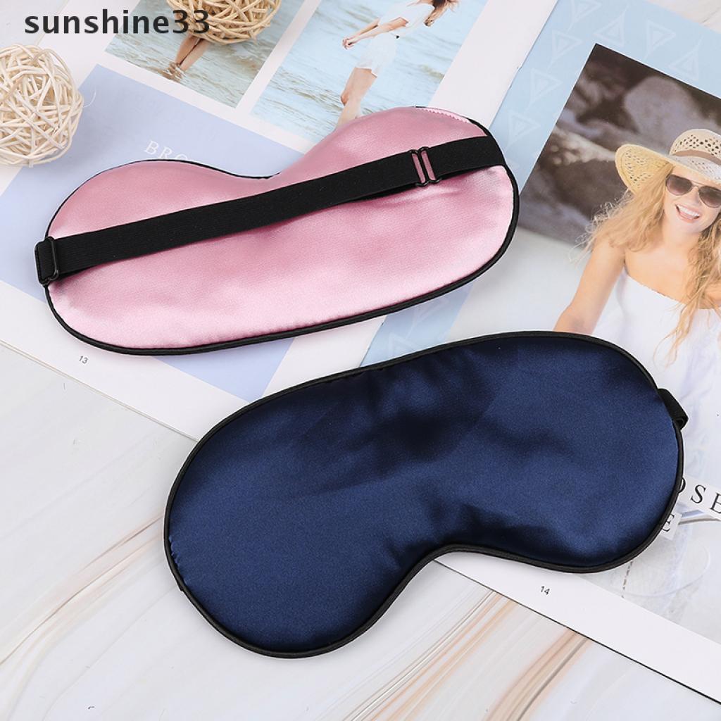 [Hàng mới về] Miếng bịt mắt ngủ có đệm mềm mại dùng khi đi du lịch