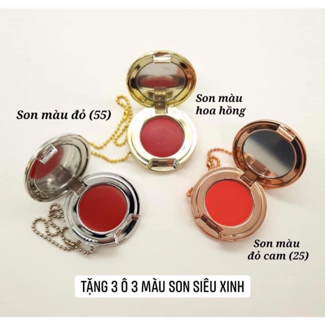 Son dưỡng môi mini whoo - móc khoá
