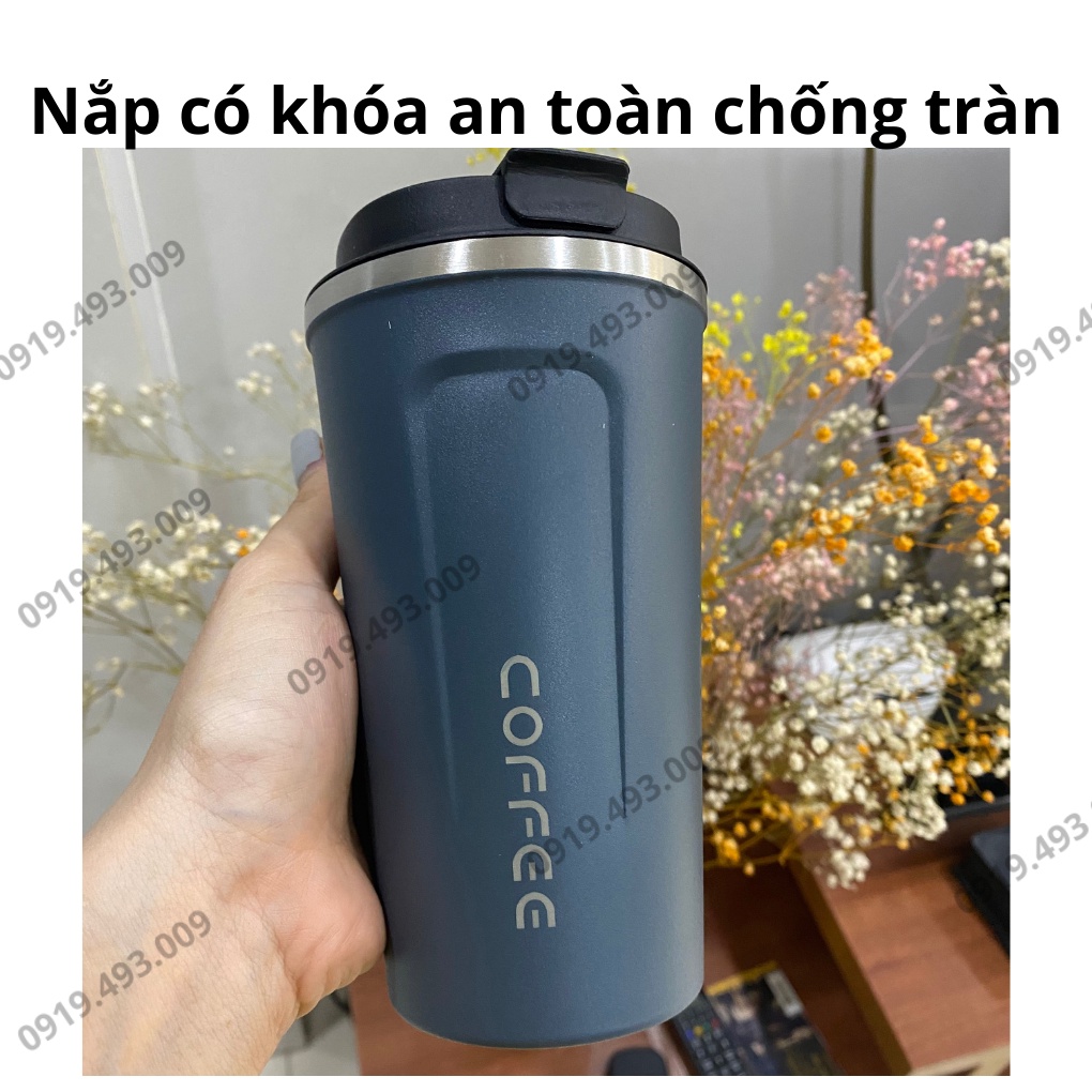 Bình giữ nhiệt, Ly giữ nhiệt Hàn Quốc Inox 304 Coffee Cao Cấp