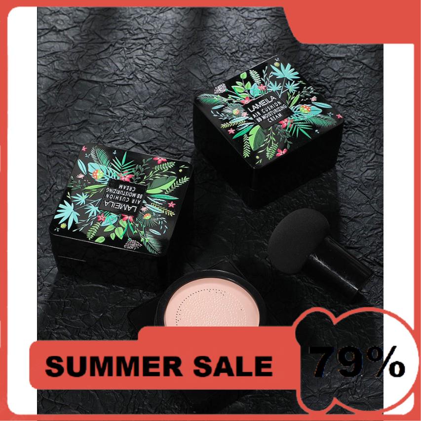 Phấn Nước Cushion Lameila Hoa lá hẹ Nhiệt Đới Kèm Mút Auth Nội Địa