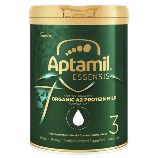 Sữa  Aptamil Essensis Organic A2 Protein Úc sữa bột 900g dành cho trẻ từ 0 đến trên 1 tuổi