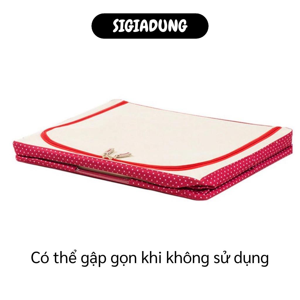 Hộp đựng quần áo XẢ TỒN Hộp lưu trữ quần áo 100 lít khung thép size 60x40x42 gấp gọn tiện lợi 4299