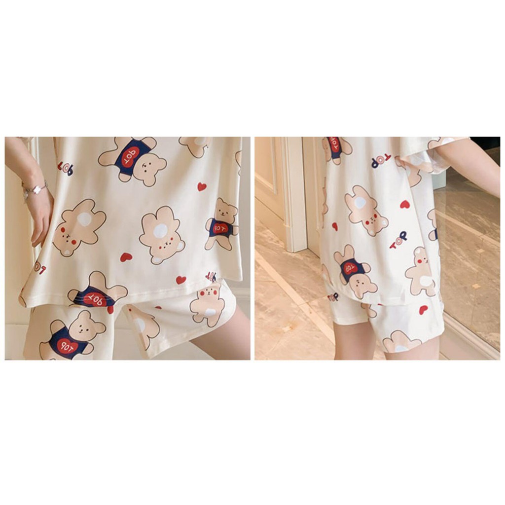 Đồ Bộ Nữ Mặc Nhà Đồ Bộ Thun Mặc Mùa Hè Tay Ngắn Đủ Size - Đồ Bộ Dễ Thương Nhiều Mẫu Nhiều Hình BTTL104 | BigBuy360 - bigbuy360.vn
