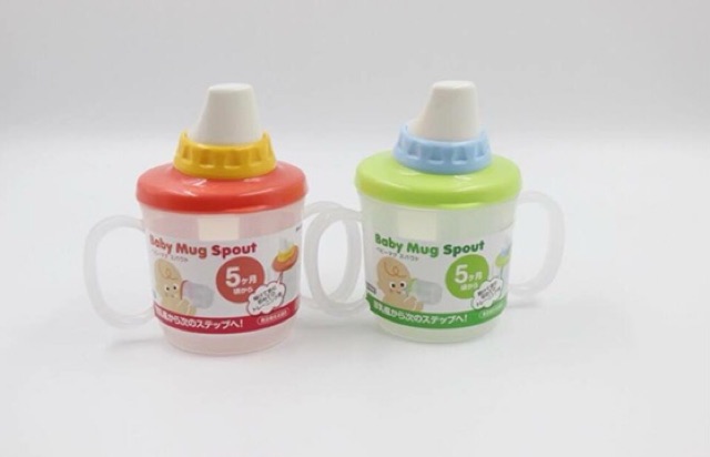 Cốc tập uống nước Baby Mug Spout Nhật nội địa