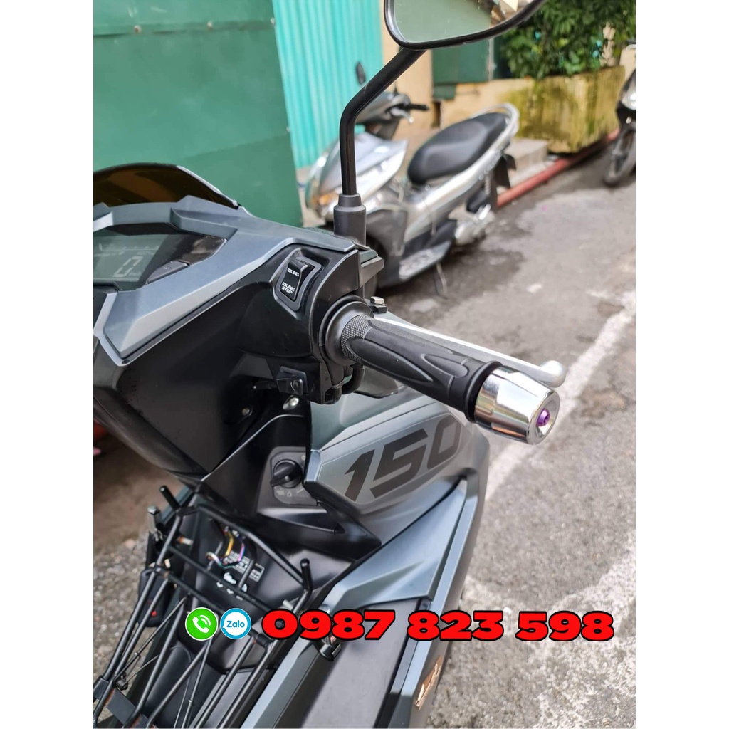 1 Cặp Gù Chống Rung Tay Lái Cho AB , Vision 21-22, Vario 160  Đã Tiện Sẵn Lồng Gù Gắn Zin Tặng Kèm Ốc