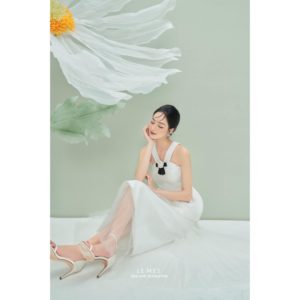 LEMES - Áo 2 dây ELPIS phối chân váy See