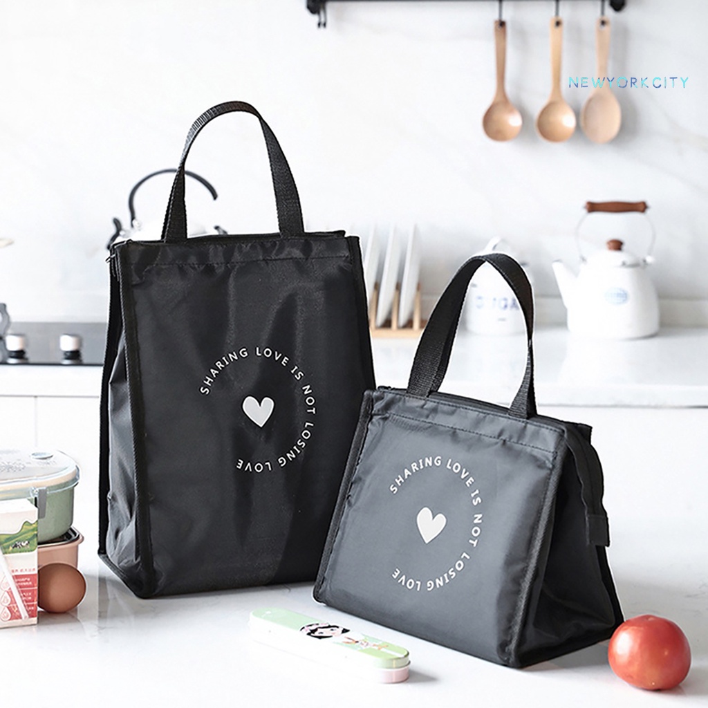 Túi Đựng Hộp Cơm Trưa Cách Nhiệt Chống Nước Chống Dầu