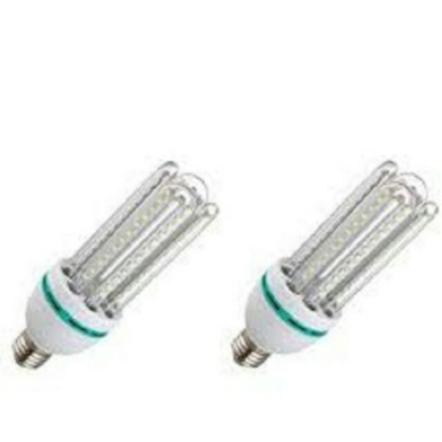 2 bóng đèn led chữ U 16w ánh sáng trắng bh 1 năm