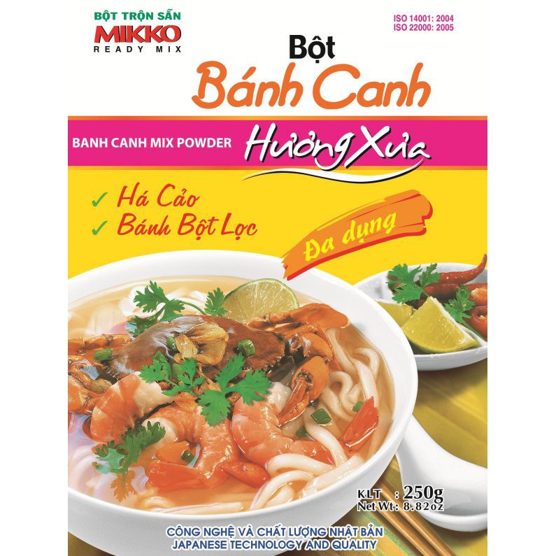 Bột bánh canh đa dụng 250gr - MIKKO HƯƠNG XƯA