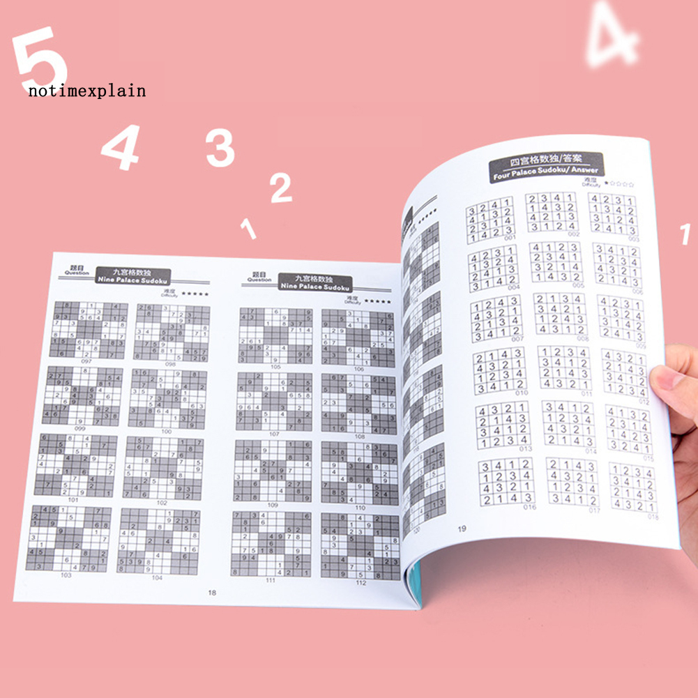 1 Bộ Đồ Chơi Sudoku Xếp Hình Có Thể Tái Sử Dụng Cho Bé