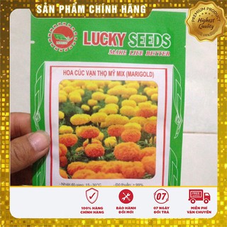 Hạt Giống Hoa Cúc Vạn Thọ Mỹ Mix -50 hạt