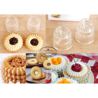 Bộ 2 đui nhựa bắt bánh quy & bông kem, fullbox