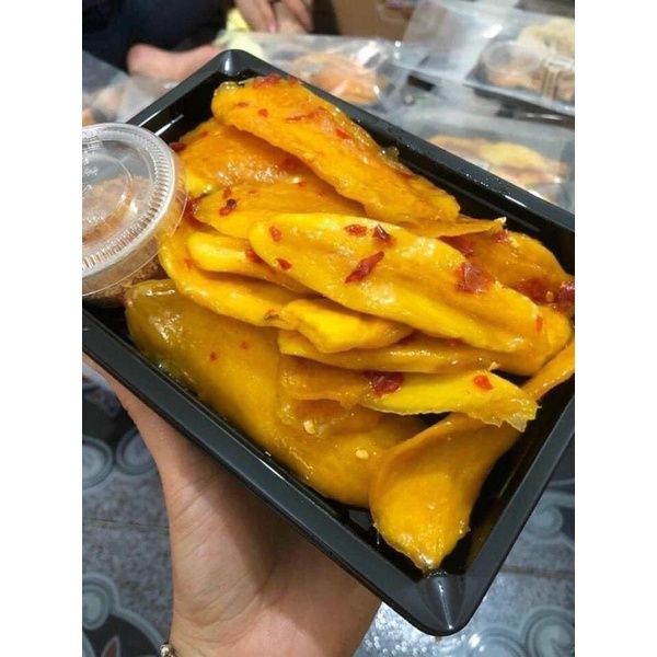 🥭🥭 Xoài sấy dẻo muối ớt 🥭🥭 pet 500gr