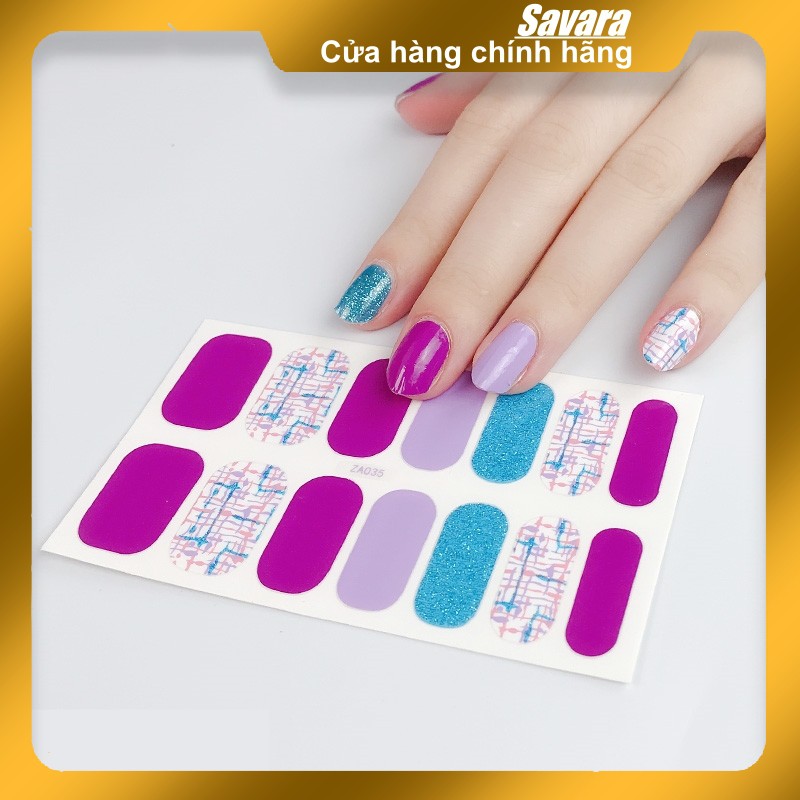 Hình dán móng 14 miếng Z/A035