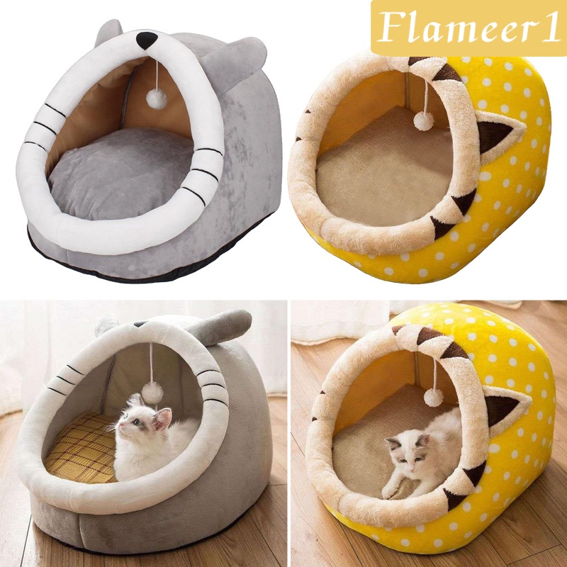 Giường Ngủ Mùa Đông Mềm Mại Đáng Yêu Cho Thú Cưng Chó Mèo Nhỏ [Ngọn Lửa 1]