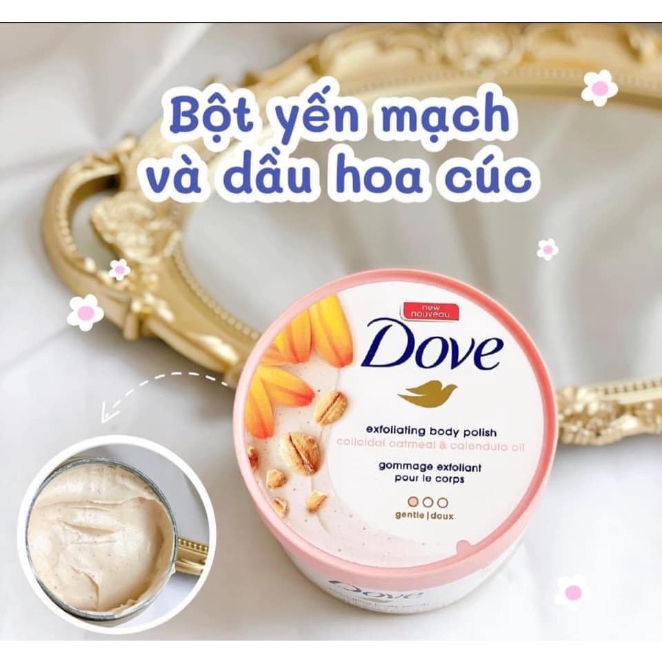 [HCM] Kem Tẩy Tế Bào Chết Toàn Thân Dove Exfoliating Body Polish 298g
