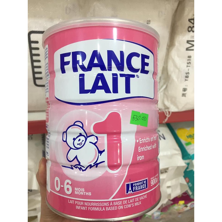 Sữa Bột France Lait số 1 Lon 900g