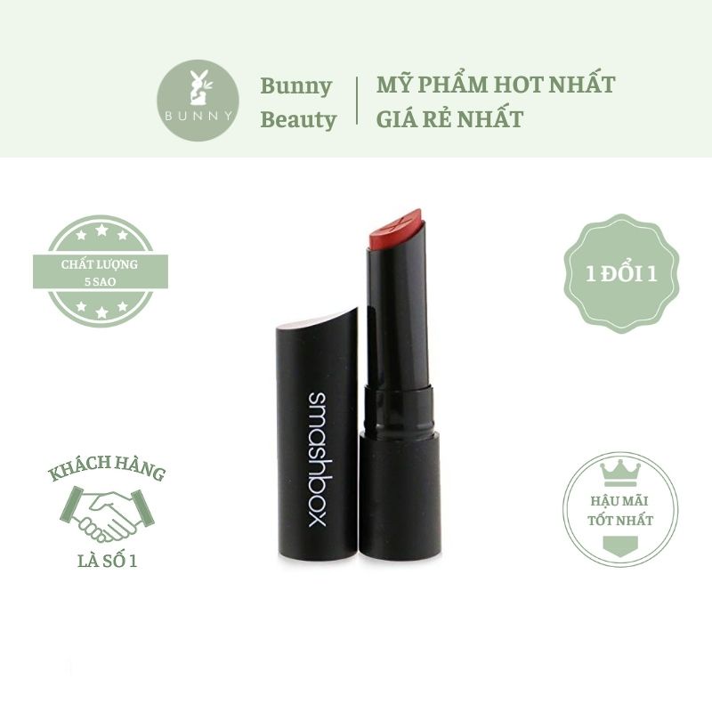 Son thỏi lì Smashbox Always On Cream To Matte Bunny Beauty hàng đủ bill