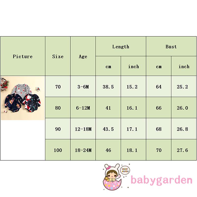 Áo Liền Quần Tay Dài Cổ Tròn In Họa Tiết Giáng Sinh Thời Trang Thu Đông Cho Bé Trai Và Gái