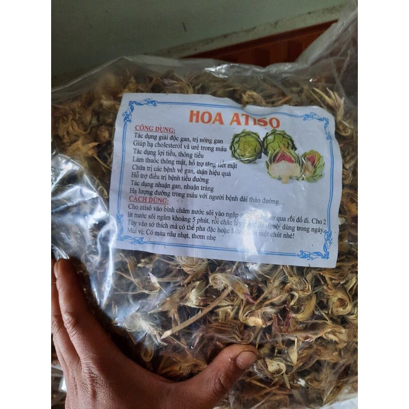 1kg hoa ATISO khô sapa cao cấp