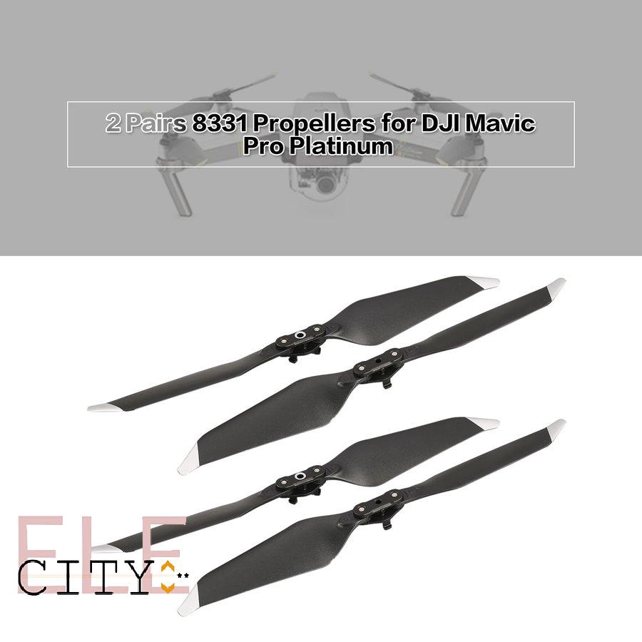 Set 2 Cặp Cánh Quạt Giảm Tiếng Ồn 8331 Cho Dji Mavic Pro Platinum