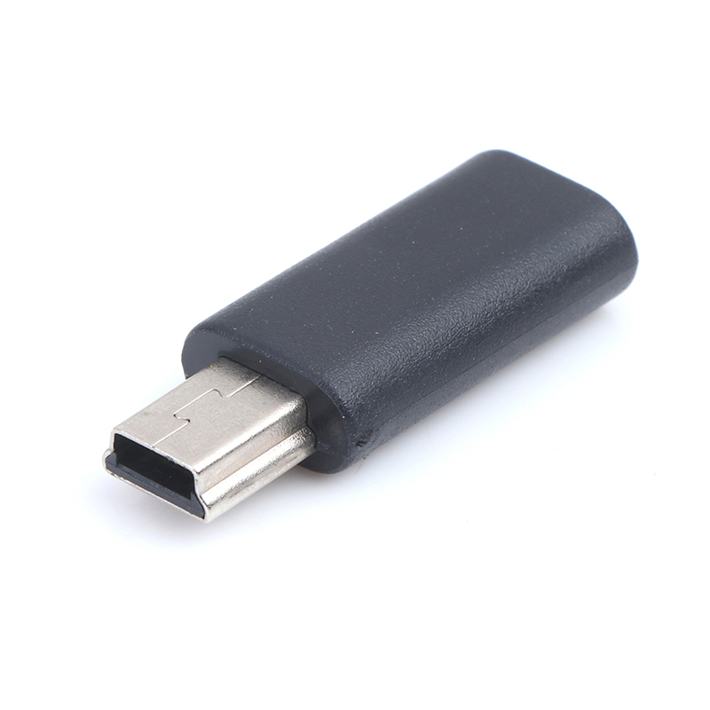 Đầu Chuyển Đổi Cổng Micro USB Sang Mini USB Màu Đen