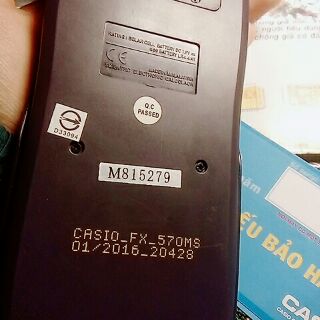 Máy casio fx 570 MS mới