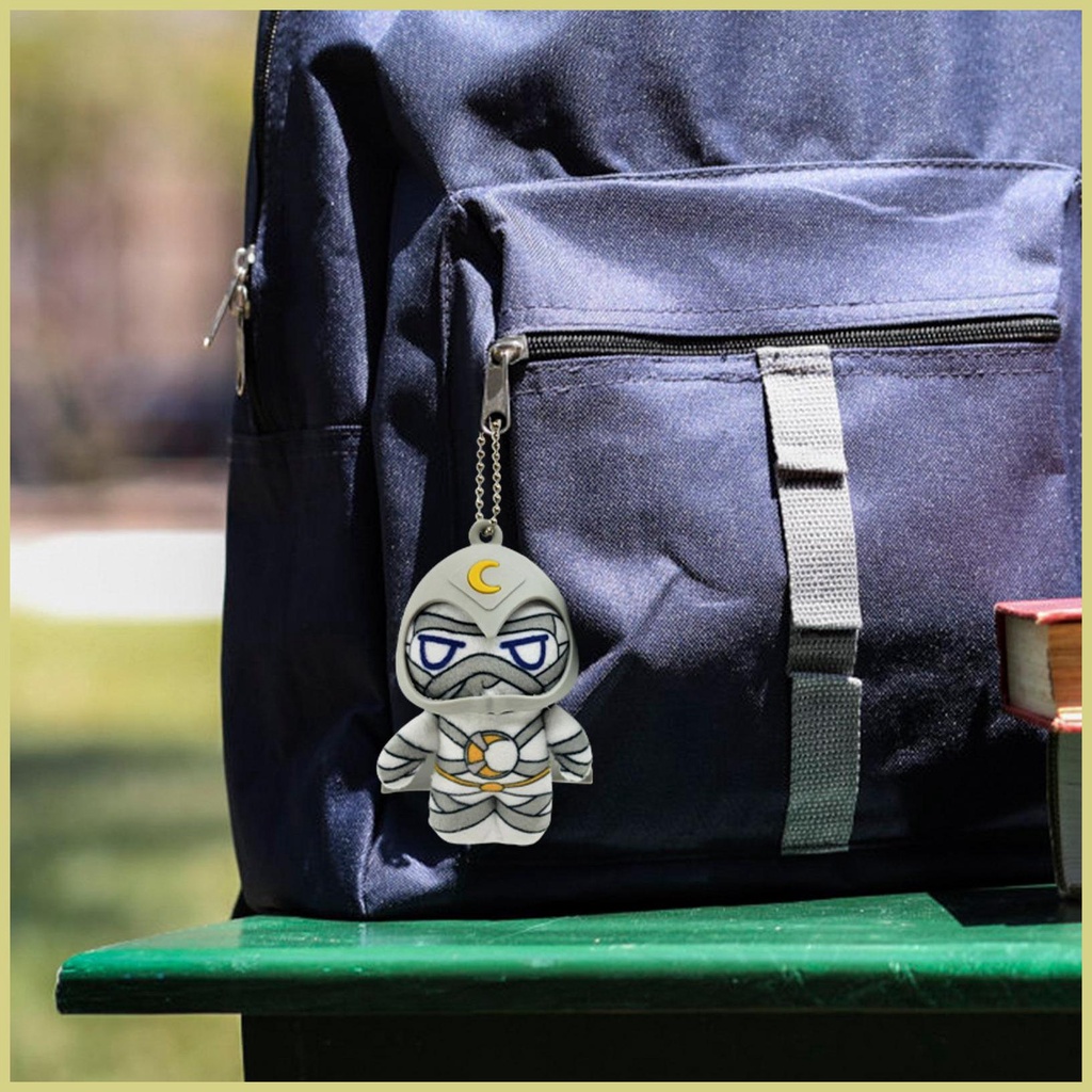 Móc Khóa Búp Bê Nhồi Bông Mềm Hình Kỵ Sĩ Mặt Trăng Cos Moon Knight Làm Quà Tặng Sinh Nhật Cho Bé aseavn