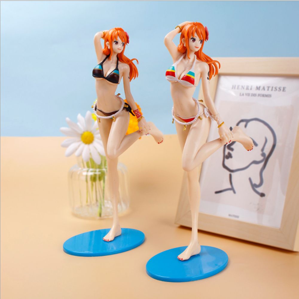 Đồ chơi mô hình nhân vật anime Nami mặc đồ bơi bằng PVC nhiều màu tùy chọn dùng làm quà Giáng Sinh và đồ sưu tầm