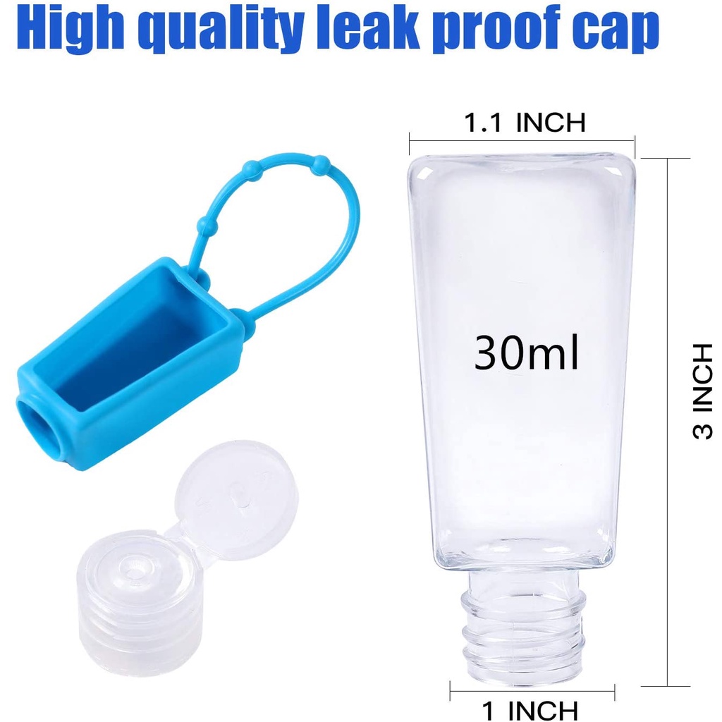 Chai Nhựa Đựng Mỹ Phẩm Chống Tràn Dung Tích 30ml Có Nắp Lật