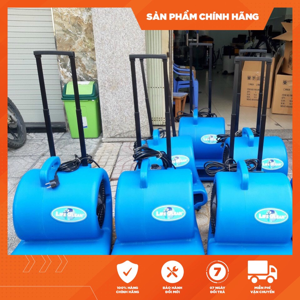 Máy Quạt Thổi Thảm 3 Cấp Độ Lifeclean LC 1000 - Thổi sàn thảm công nghiệp