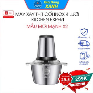 Mua Máy xay thịt đa năng cối Inox 304 dung tích 2L 4 lưỡi dao bằng thép  sinh tố  tỏi  tiêu thức ăn sunhouse