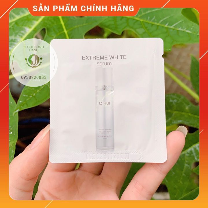 Gói tinh chất dưỡng trắng Ohui Extreme White 1ml