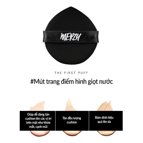 [Set 2 Lõi] Phấn Nước Che Phủ Hoàn Hảo Lâu Trôi Merzy The First Cushion Cover SPF50+/PA+++ | BigBuy360 - bigbuy360.vn