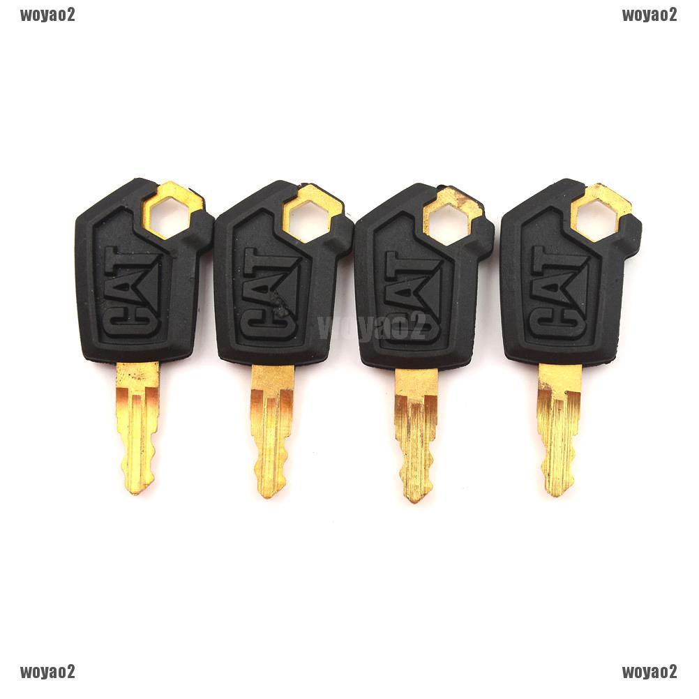 〈 woyao 〉 4 Chìa khóa máy xúc đánh lửa thiết bị hạng nặng cho 5P8500 〈 Cool 〉