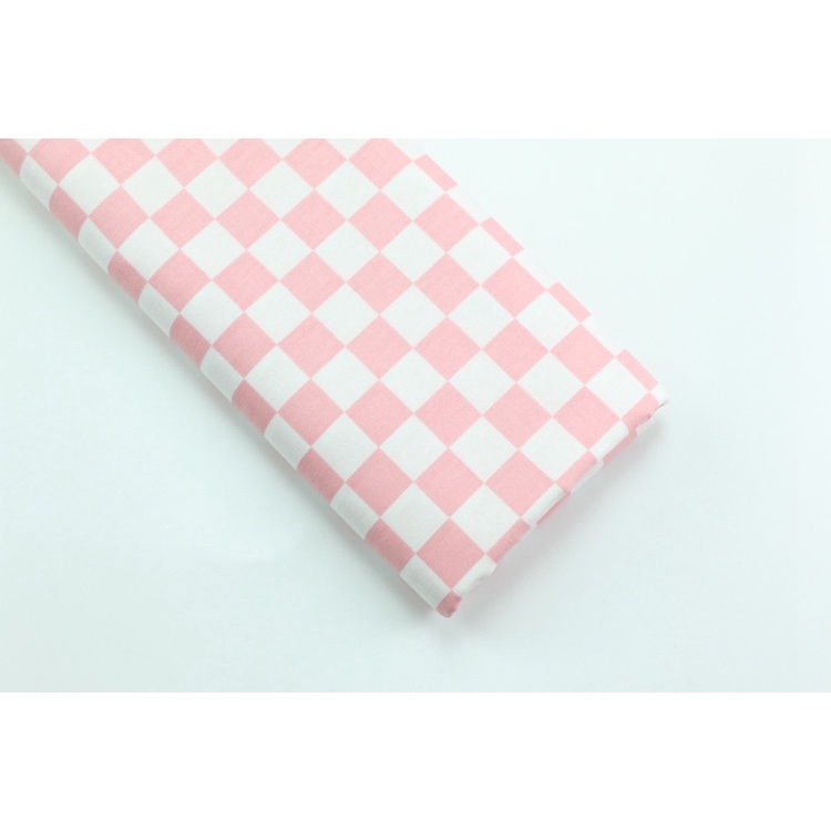 Tấm Vải Sợi Chéo Cotton Họa Tiết Kẻ Ô 2cm Làm Đồ Thủ Công