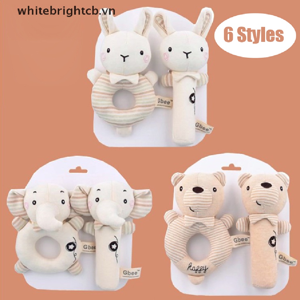 / / Myvn / / Đồ Chơi Lúc Lắc Cầm Tay Hình Động Vật Hoạt Hình Nhồi Bông Mềm Mại