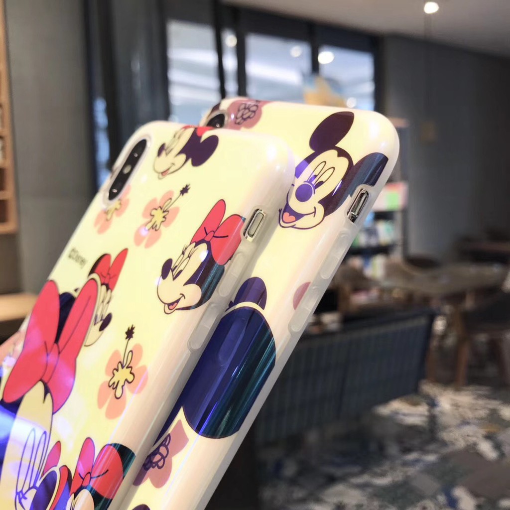 Ốp Điện Thoại In Hình Chuột Mickey / Minnie Đáng Yêu Cho Iphone Xs Max Xr I8 | BigBuy360 - bigbuy360.vn