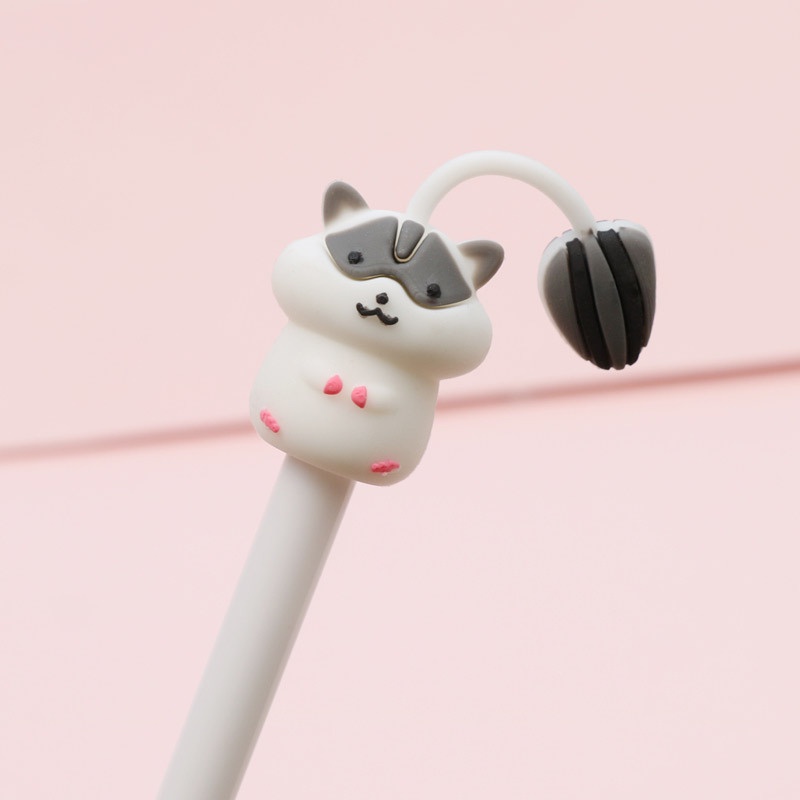 Bút Gel Cỡ Nhỏ Họa Tiết Thú Cưng Dễ Thương Sáng Tạo Phong Cách Hàn Quốc