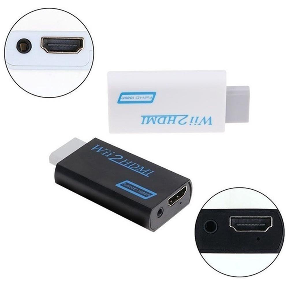 Wii to HDMI Adapter Converter Stick 1080p 720p Full Audio Support 480i 576i mm 3.5 Ntsc HD Hdtv G6K0