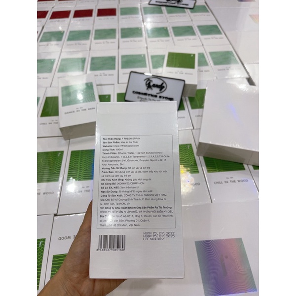 F Fresh Spray - Nước Hoa Công Nghệ Mới Tích Hợp Tính Năng Lưu Hương Quần Áo