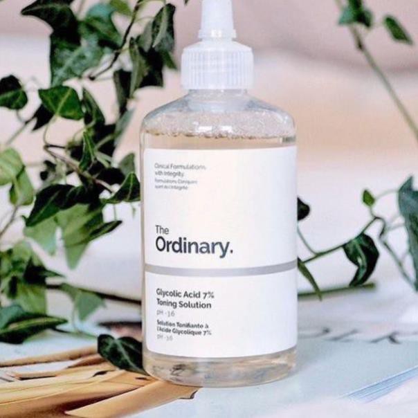 Toner The Ordinary Glycolic Acid 7% 240ml Toning Solution Tẩy Da Chết