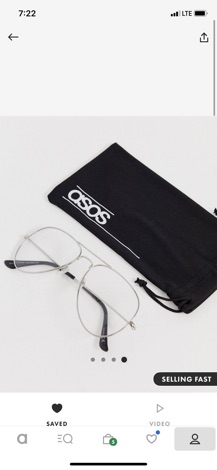 [Có sẵn - Có bill] kính asos săn sale web uk